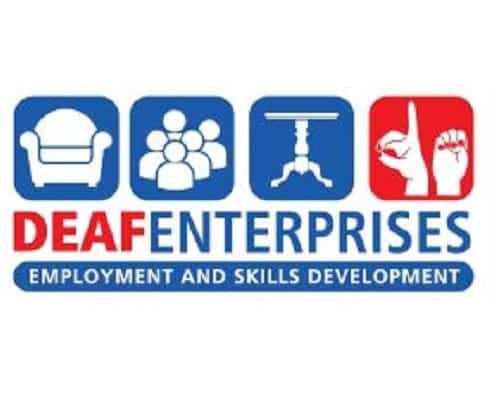 Deaf Entreprises logo client 2into3